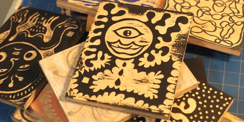 Woodblock Relief Printmaking Class
