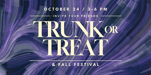 Trunk or Treat & Fall Festival