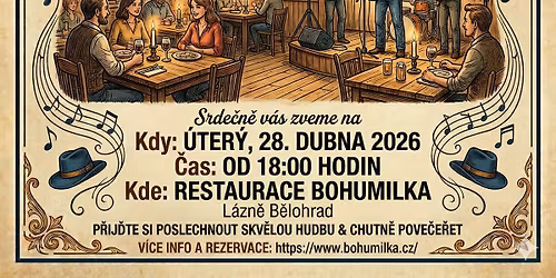 Vystoupen\u00ed v restauraci Bohumilka