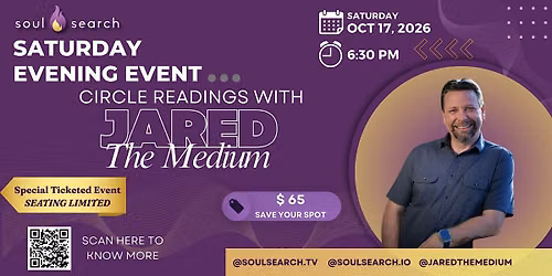 Circle Readings with JARED THE MEDIUM -SoulSearch Reno Expo