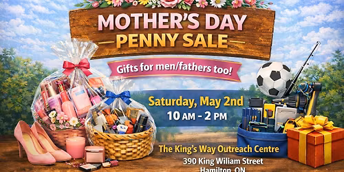 Mother's Day Penny Sale