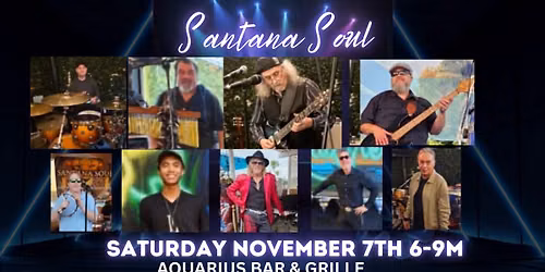 Santana Soul Band @Aquarius Bar & Grille