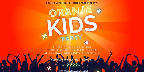 ORANJE KIDS PARTY - Thema "Tropical"