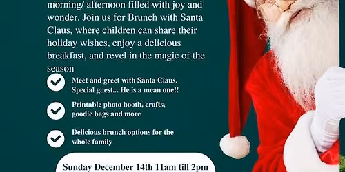 Brunch with Santa and The Grinch