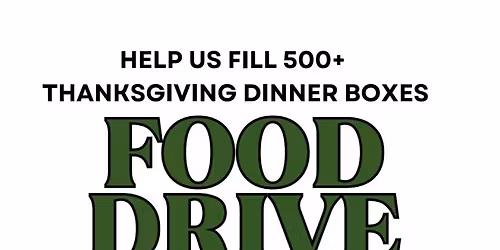 Thanksgiving Harvest Drop Off 2025