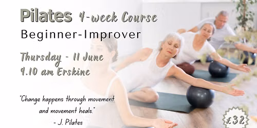 4-week Pilates course