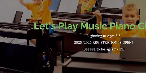 Let's Play Music Piano Classes
