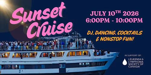 Summer Sunset Cruise for the Leukemia and Lymphoma Society