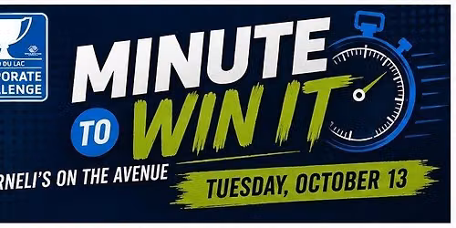 Corporate Challenge Minute To Win It