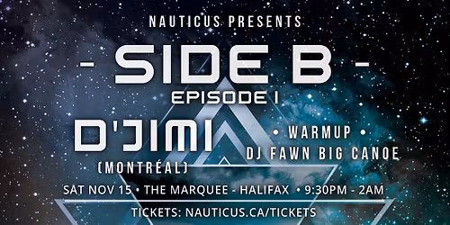 NAUTICUS "Side B" Dance Event at The Marquee