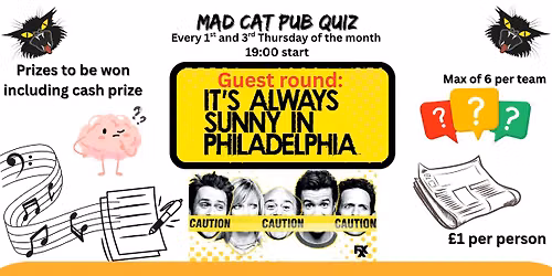 Mad Cat Pub Quiz