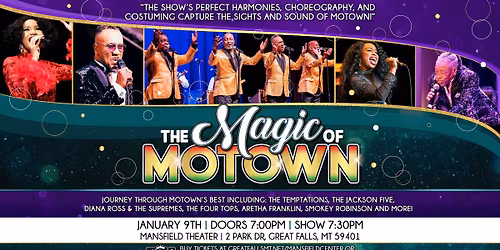 The Magic of Motown - Great Falls, MT
