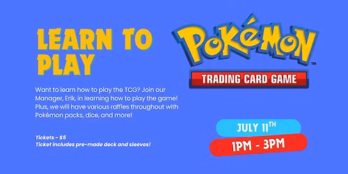 Learn to Play Pokemon TCG