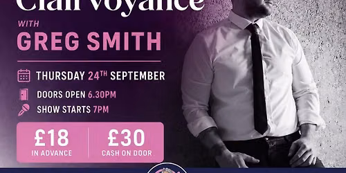 An evening of clairvoyance with Greg Smith