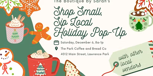 Shop Small, Sip Local Holiday Pop-Up