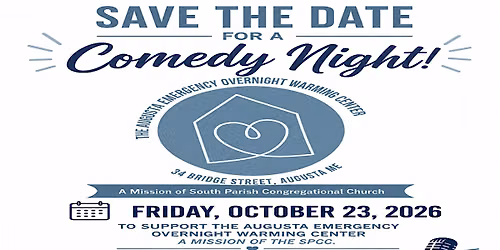 Augusta Emergency Overnight Warming Center Fundraiser Comedy Night