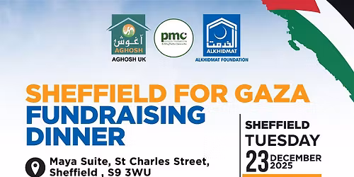 Gaza Fundraising Dinner, Sheffield