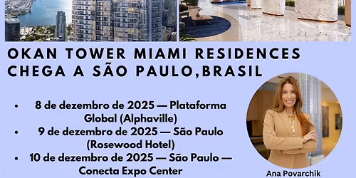Okan Tower Miami Chega a S\u00e3o Paulo \ud83c\udde7\ud83c\uddf7