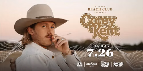 Corey Kent at Village Beach Club