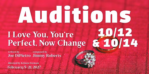 Auditions for I Love You, You're Perfect, Now Change