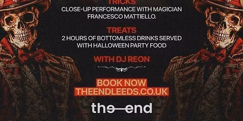 Trick &amp; Treat Halloween Bottomless Brunch