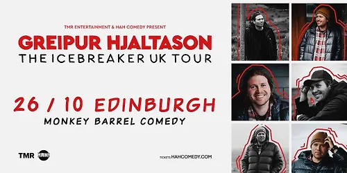 GREIPUR HJALTASON - THE ICEBREAKER TOUR - EDINBURGH