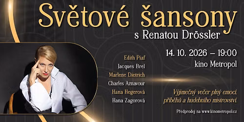 Sv\u011btov\u00e9 \u0161ansony s Renatou Dr\u00f6ssler