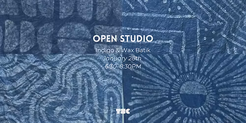 Open Studio: Indigo & Wax Batik