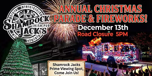 \ud83c\udf84 Sea Breeze Christmas Parade & Fireworks! \ud83c\udf87