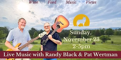 Randy Black + Pat Wertman at Wolf Gap Vineyard