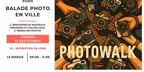 \ud83d\udcf8 Rencontres amicales & balade photo \/ Make friends & Photowalk Meetup