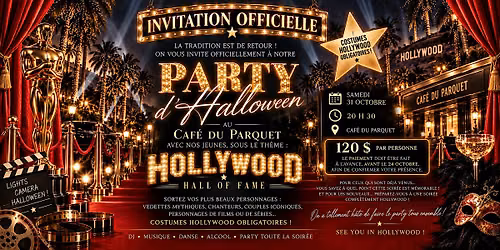 HALLOWEEN HOLLYWOOD PARTY COSTUM\u00c9