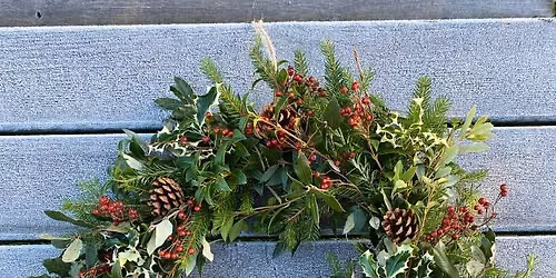 Christmas Foliage Wreaths Workshop