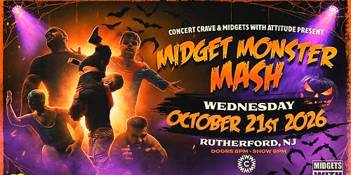 MIDGETS WITH ATTITUDE "Midget Monster Mash" - Rutherford, NJ