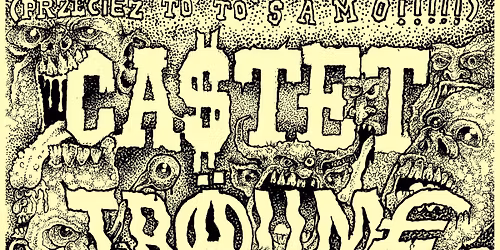 KONCERT - TR\u00c4UME + CASTET + NEGATIVE IMPACT + PIKTOGRAM