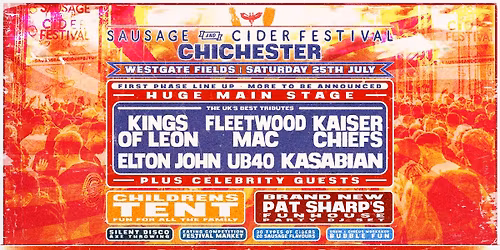 Sausage and Cider Festival - Chichester 2026