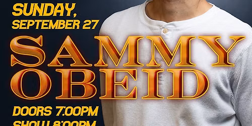 Sammy Obeid at Tacoma Comedy Club - Downtown
