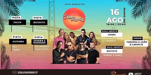 DanSunday | Festa Afrolatina | 16 AGO