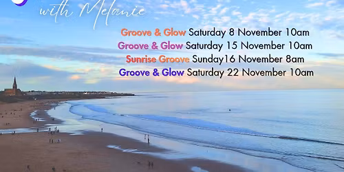 Groove and Glow on the Beach