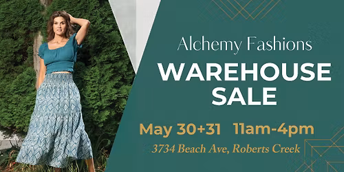 Alchemy Fashions Warehouse Sale