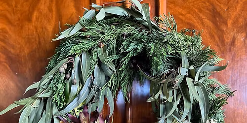 Native Christmas Wreath workshop