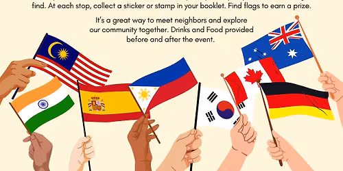 Neighborhood Flag Scavenger Hunt