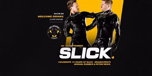 Welcome Drinks | Slick 2026