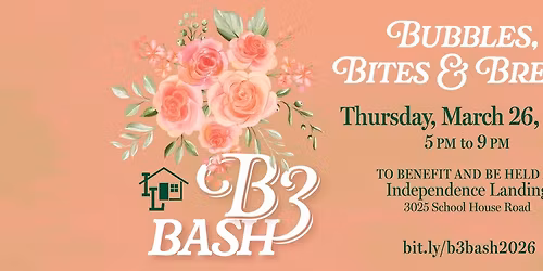 B3 Bash: Bubbles, Bites, & Brews