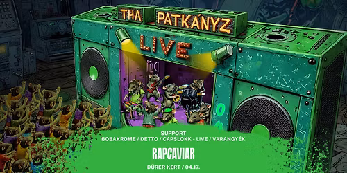 THA PATK\u00c1NYZ - LIVE \/\/\/ RapCaviar \/\/\/ D\u00fcrer Kert 