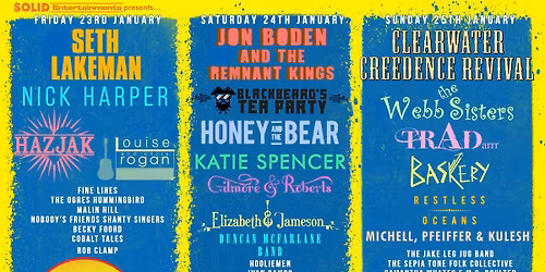 UK WEST COAST FOLK FESTIVAL (Solid Entertainments)