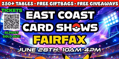 Pok\u00e9mon & Sports Card Show - Fairfax, VA - June 28, 2026