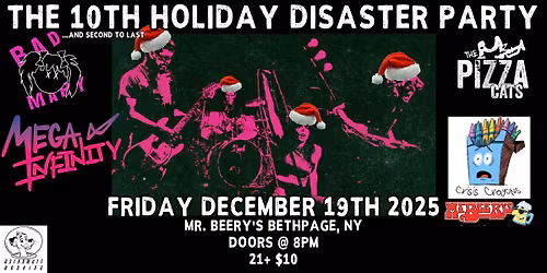 The 10th (and second to last) Holiday Disaster Party at Beery's