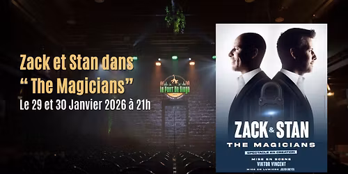 Zack et Stan dans "The Magicians"