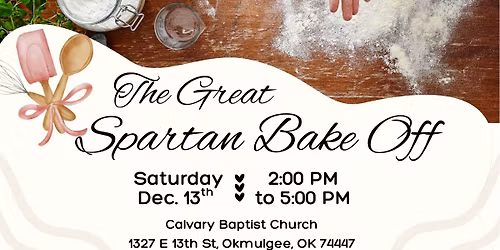 The Great Spartan Bake Off